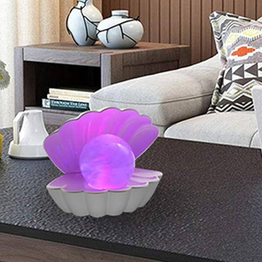 【 white shell Light ❤︎】シェルライト#LED#海# Amazon.co.jp : What on Earth シェルライト 色が変わるパール